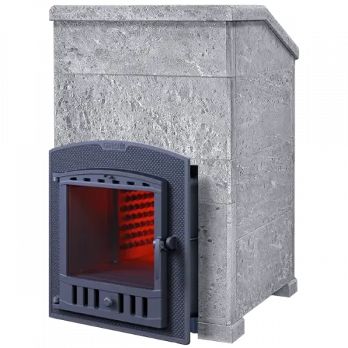 Печь в сетке